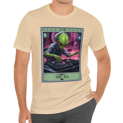 The DJ Tarot Card Shirt Alien