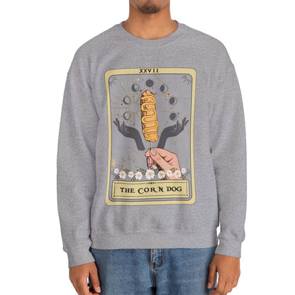 Corn Dog Tarot Card Sweatshirt