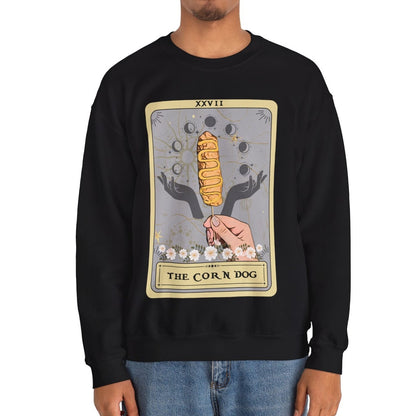 Corn Dog Tarot Card Sweatshirt