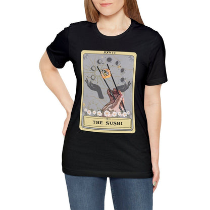 The Sushi Tarot Card Shirt, Japanese Food