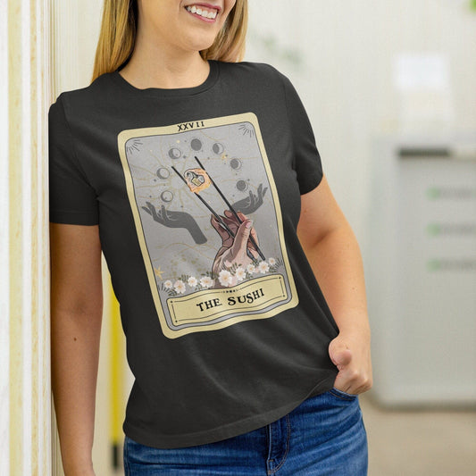 The Sushi Tarot Card Shirt, Japanese Food