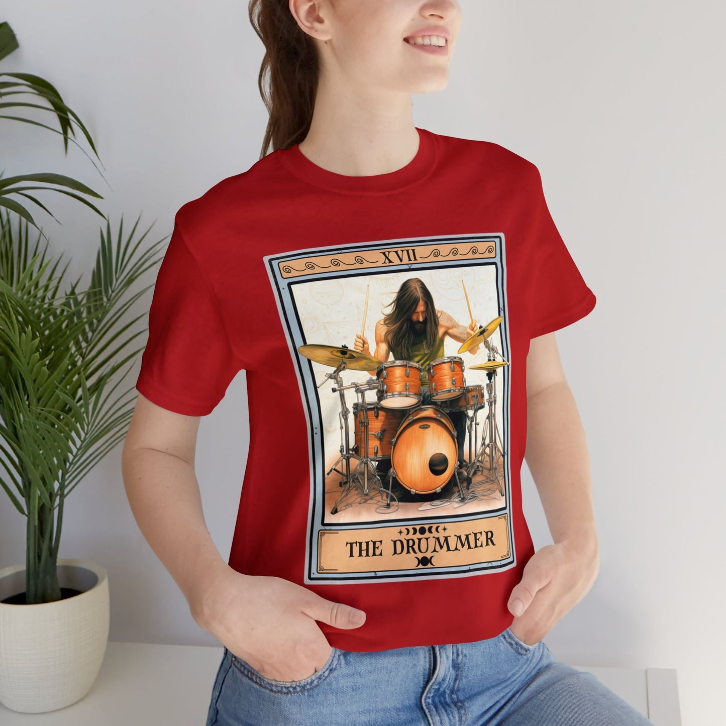 The Drummer Tarot Card Shirt, Drums Player