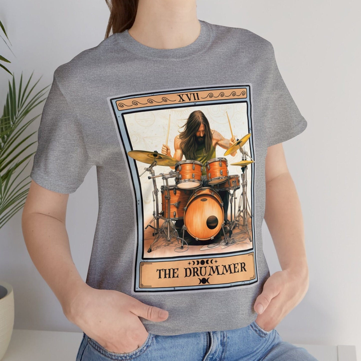 The Drummer Tarot Card Shirt, Drums Player