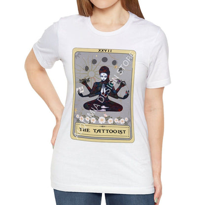 The Tattooist Goddess Tarot Card Shirt, Tattoo Shop