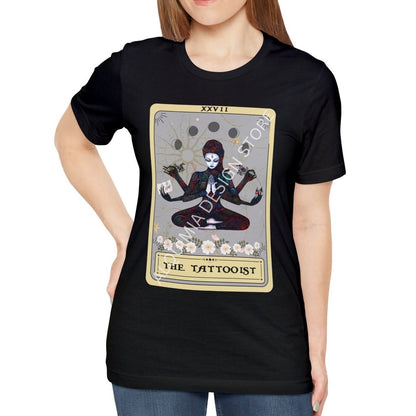 The Tattooist Goddess Tarot Card Shirt, Tattoo Shop