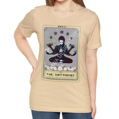 The Tattooist Goddess Tarot Card Shirt, Tattoo Shop