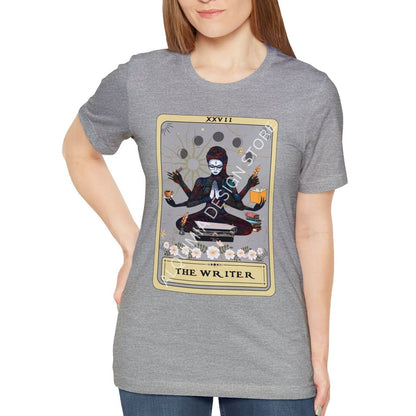 The Writer Goddess Tarot Card Shirt, Author