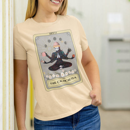 The Crocheter Goddess Tarot Card Shirt