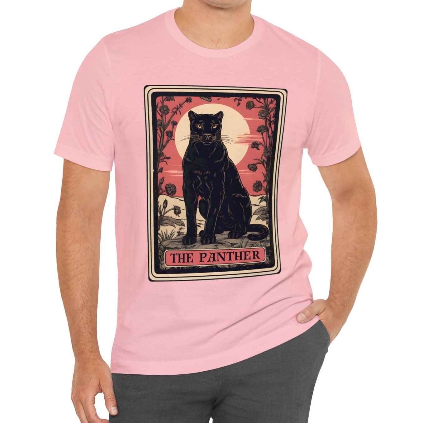 The Panther Tarot Card Shirt, Black Panther
