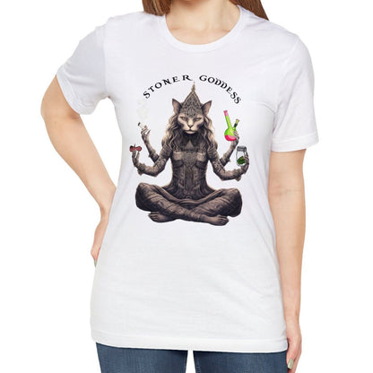 Stoner Cat Goddess Shirt