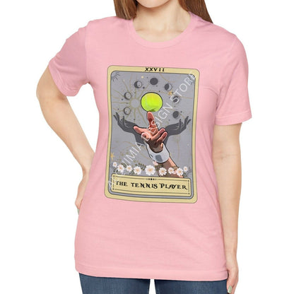 The Tennis Player Tarot Card Shirt