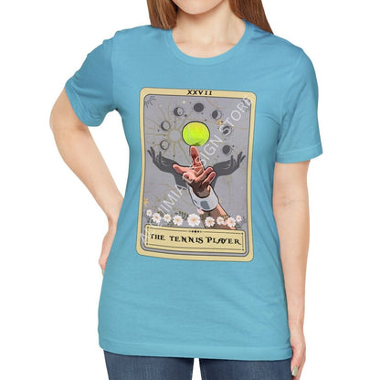 The Tennis Player Tarot Card Shirt