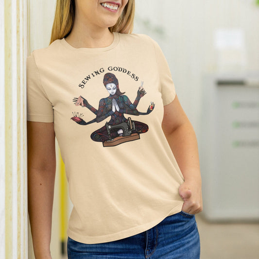 Sewing Goddess T-shirt, Sewer