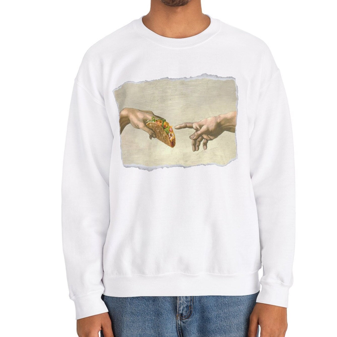 The Creation Of Taco Sweatshirt