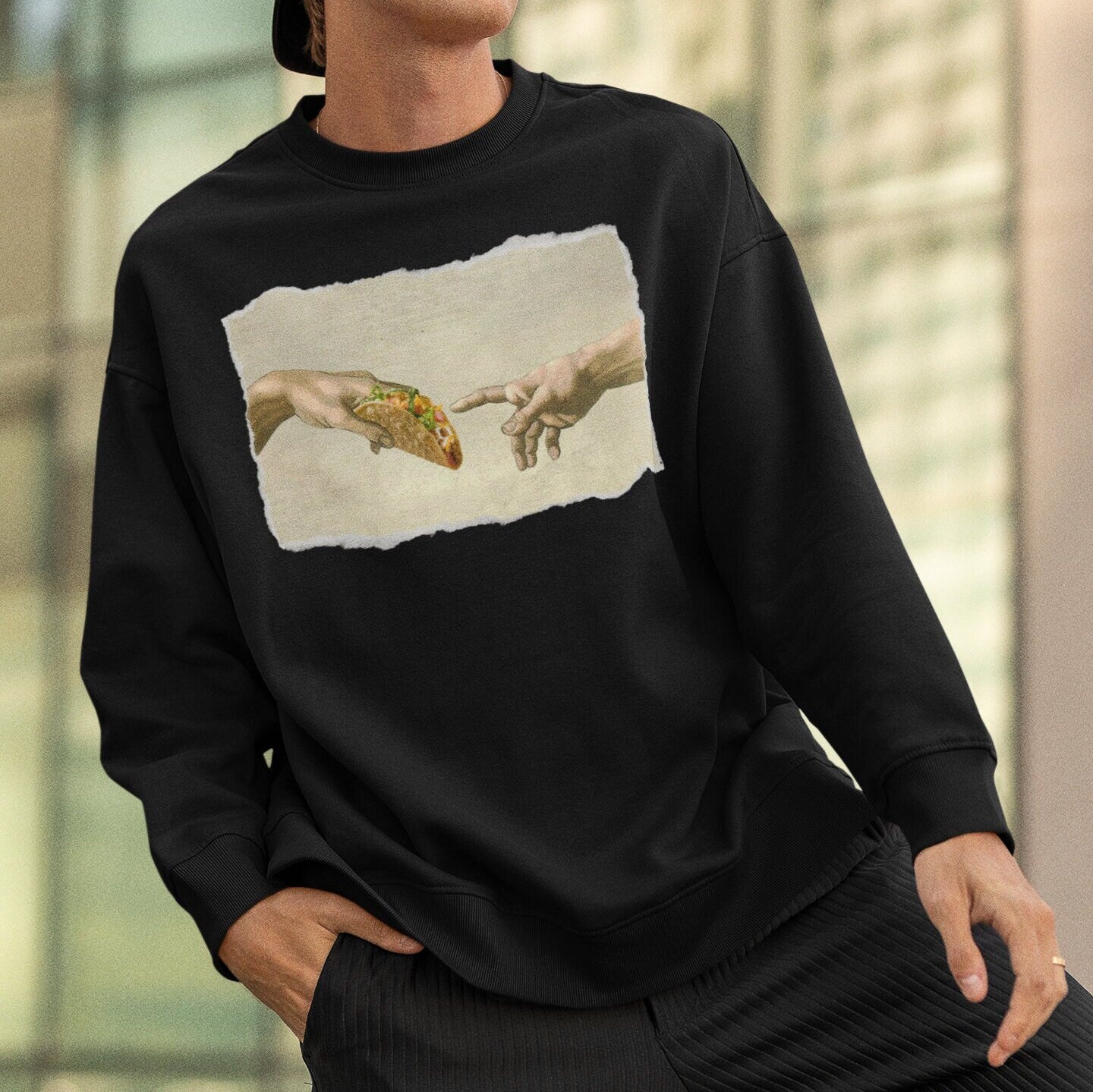 The Creation Of Taco Sweatshirt