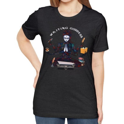 Writing Goddess T-shirt, Writer Author