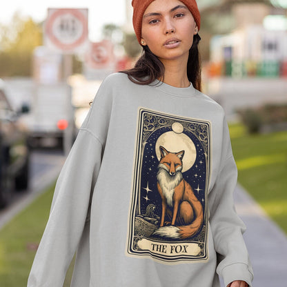 The Fox Tarot Card Sweatshirt, Animal