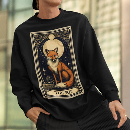 The Fox Tarot Card Sweatshirt, Animal