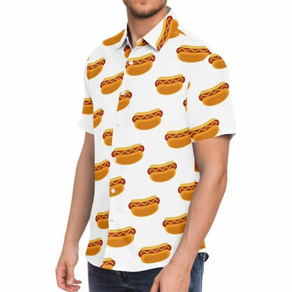 Hot Dog Hawaiian Shirt