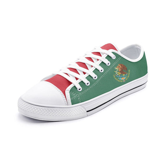 Mexico Flag Shoes Unisex Low Top