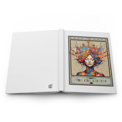 The Creativity Tarot Card Journal, Writer Gifts For Author 6" x 8" Notebook