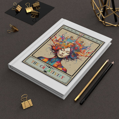 The Creativity Tarot Card Journal, Writer Gifts For Author 6" x 8" Notebook