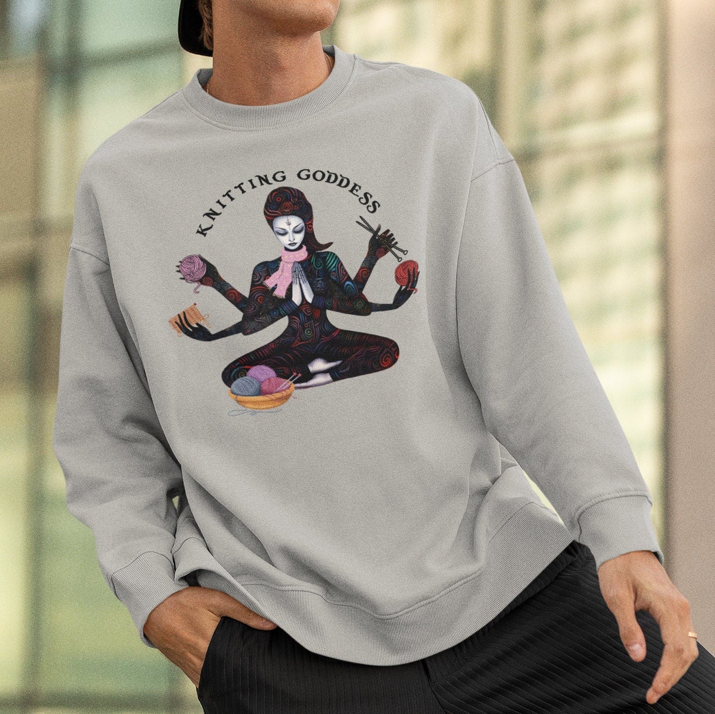 Knitting Goddess Sweatshirt