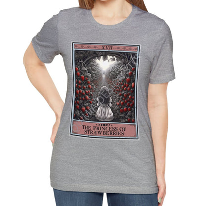 The Princess of Strawberries Tarot Card Shirt, Strawberry Lover