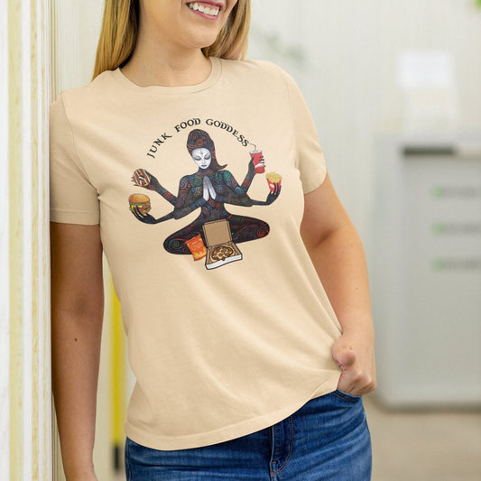 Junk Food Goddess Shirt, Fast Food