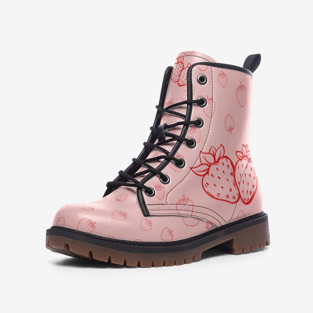 Strawberry Pink Boots