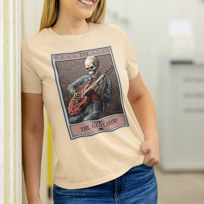 The Guitarist Tarot Card Shirt, Electric Guitar Player