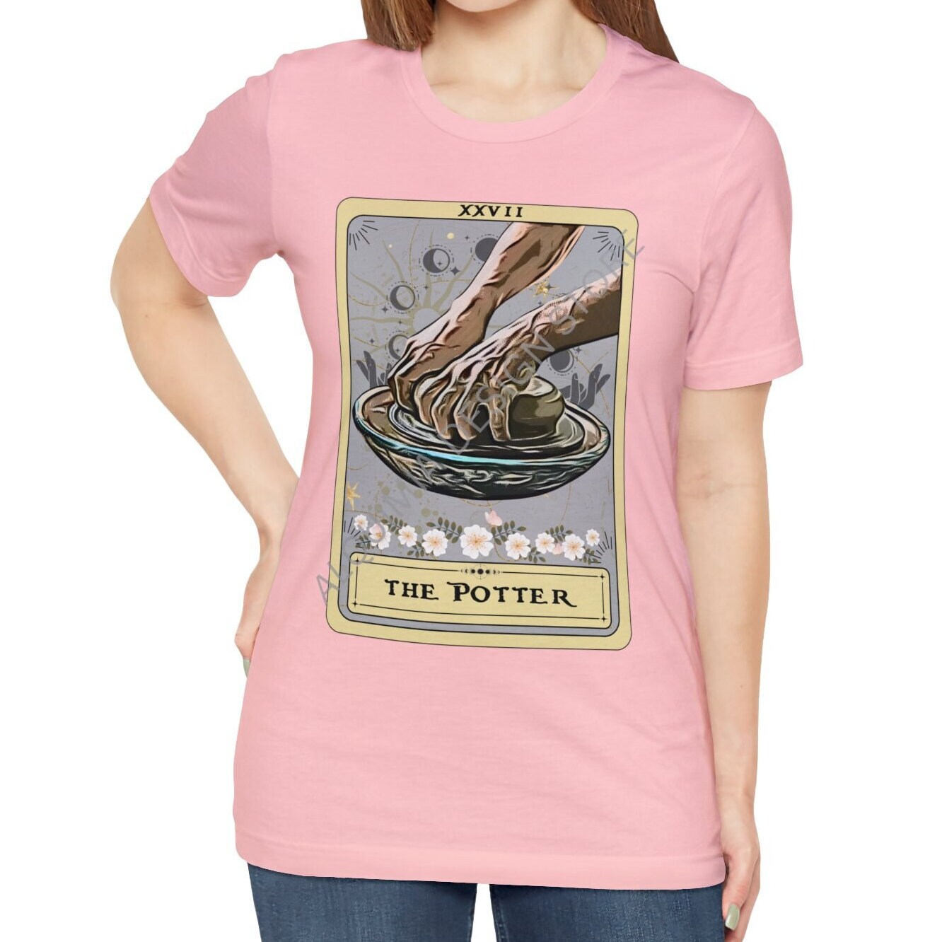 The Potter Tarot Card Shirt, Pottery Lover