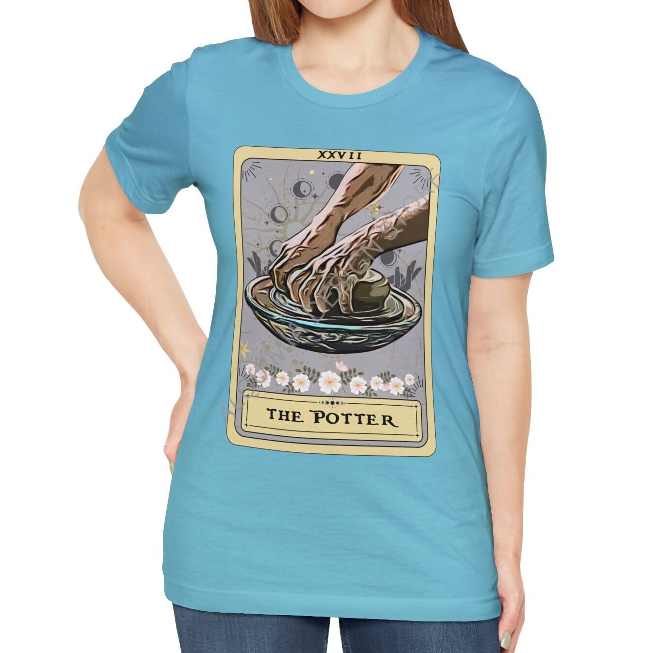 The Potter Tarot Card Shirt, Pottery Lover