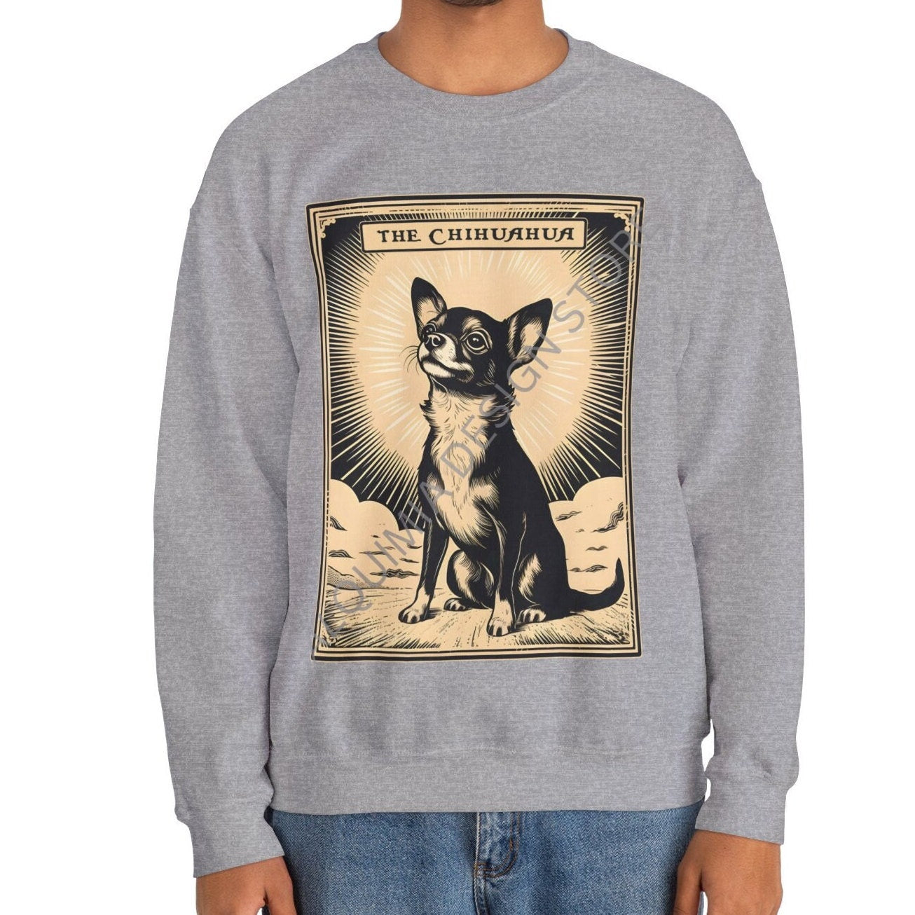 The Chihuahua Tarot Card Sweatshirt