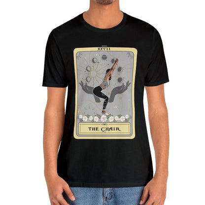 Yoga Pose The Chair Tarot Card Shirt