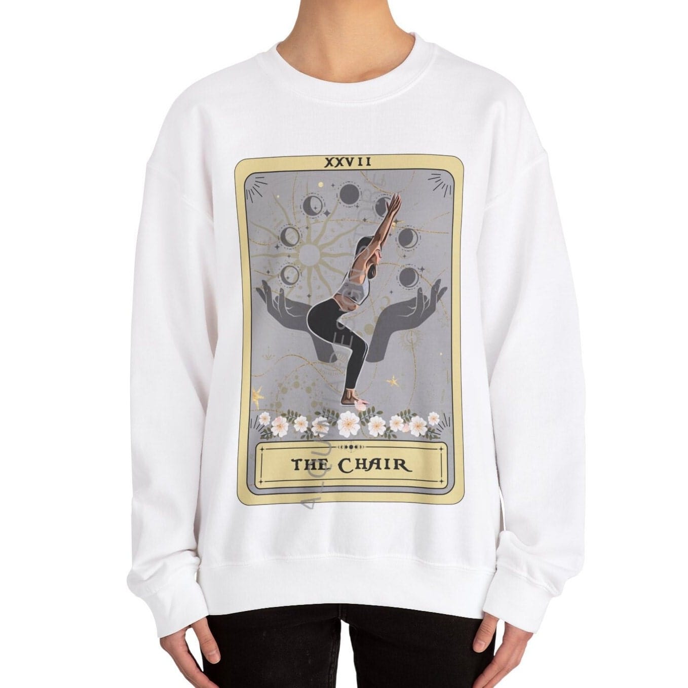 Yoga Pose Sweatshirt, The Chair