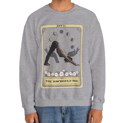 Yoga Poses Sweatshirt, The Downward Dog