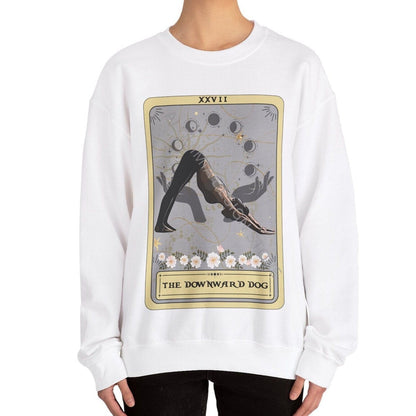 Yoga Poses Sweatshirt, The Downward Dog