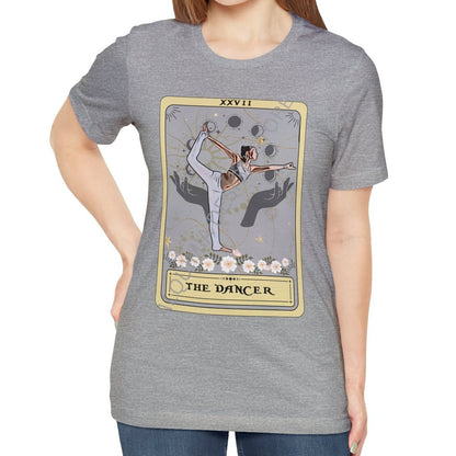 Yoga Pose, The Dancer Tarot Card Shirt