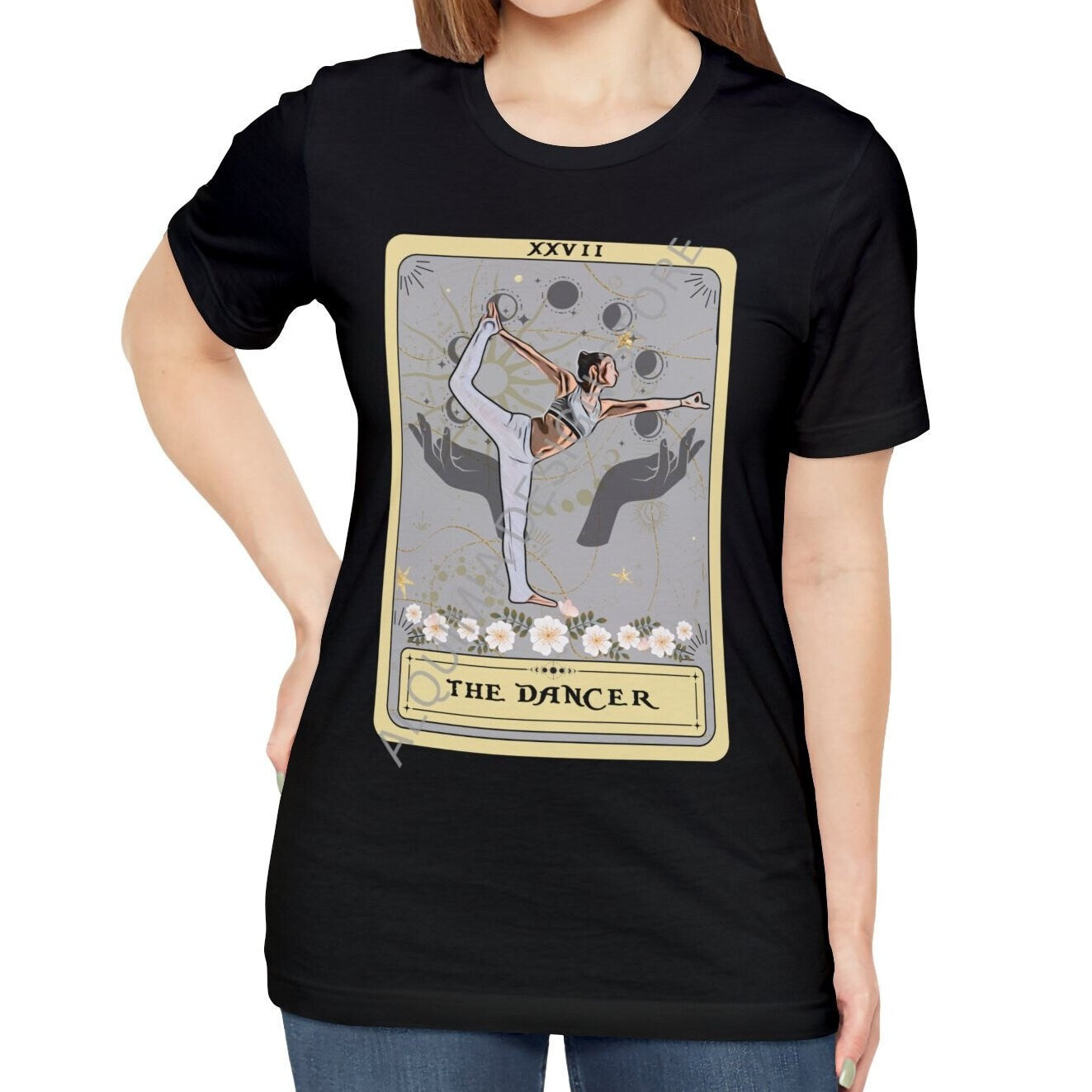 Yoga Pose, The Dancer Tarot Card Shirt