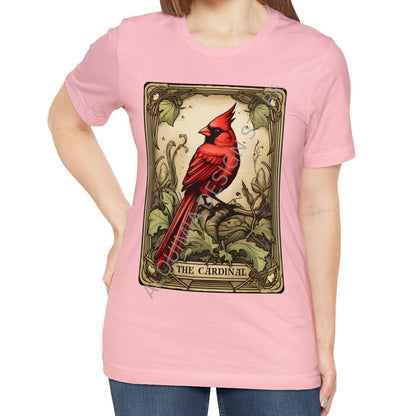 The Cardinal Bird Tarot Card Shirt