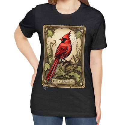 The Cardinal Bird Tarot Card Shirt