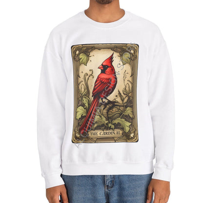 The Cardinal Bird Tarot Card Sweatshirt