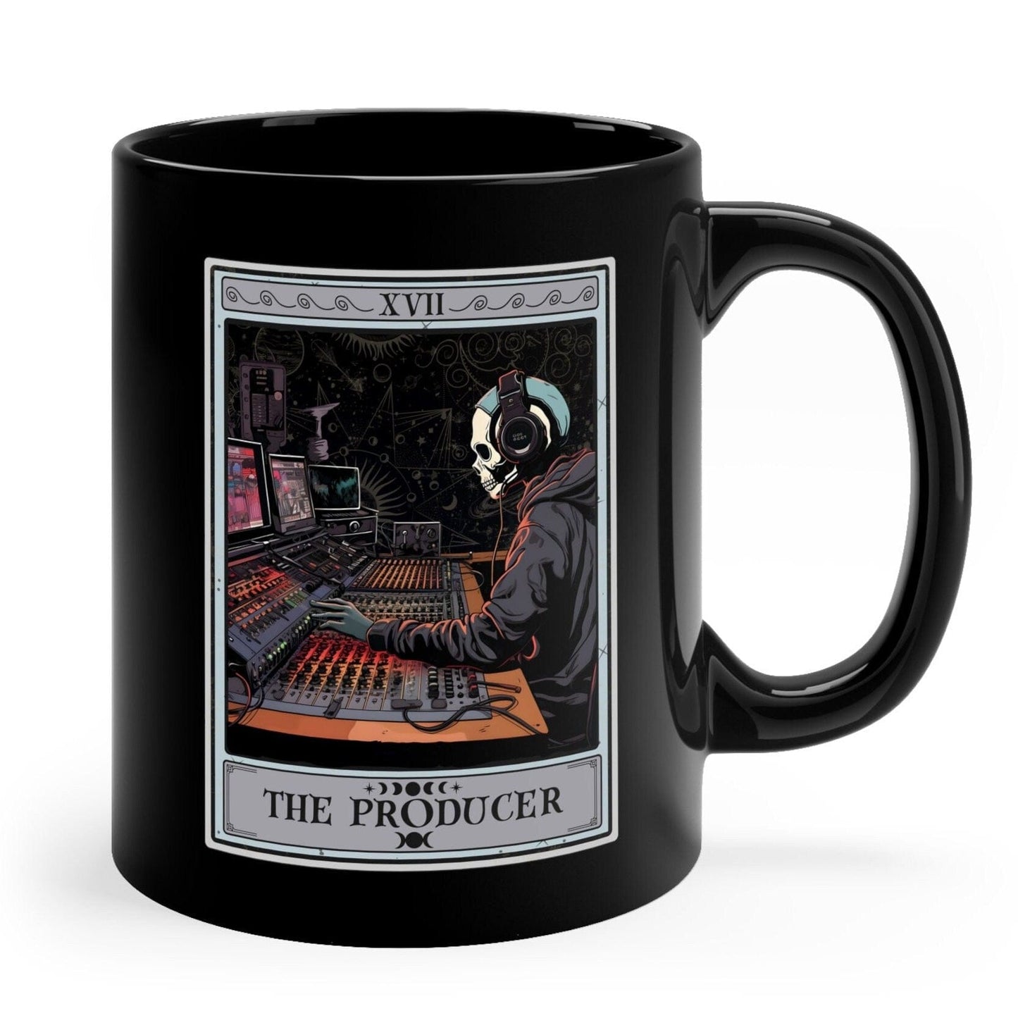 The Producer Tarot Card Mug, Music Recording Studio