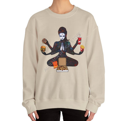 Junk Food Goddess Sweater, Fast Food Lover