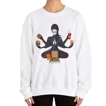 Junk Food Goddess Sweater, Fast Food Lover