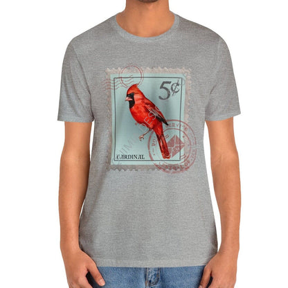 Cardinal Post Stamp Shirt