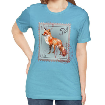 Fox Post Stamp Shirt, Animal