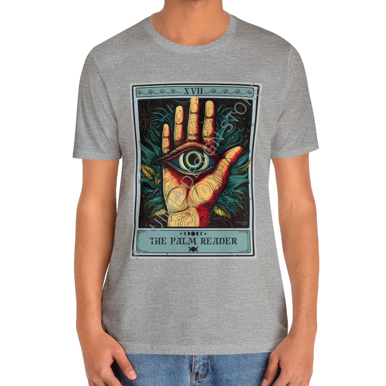 The Palm Reader Tarot Card Shirt, Psychic