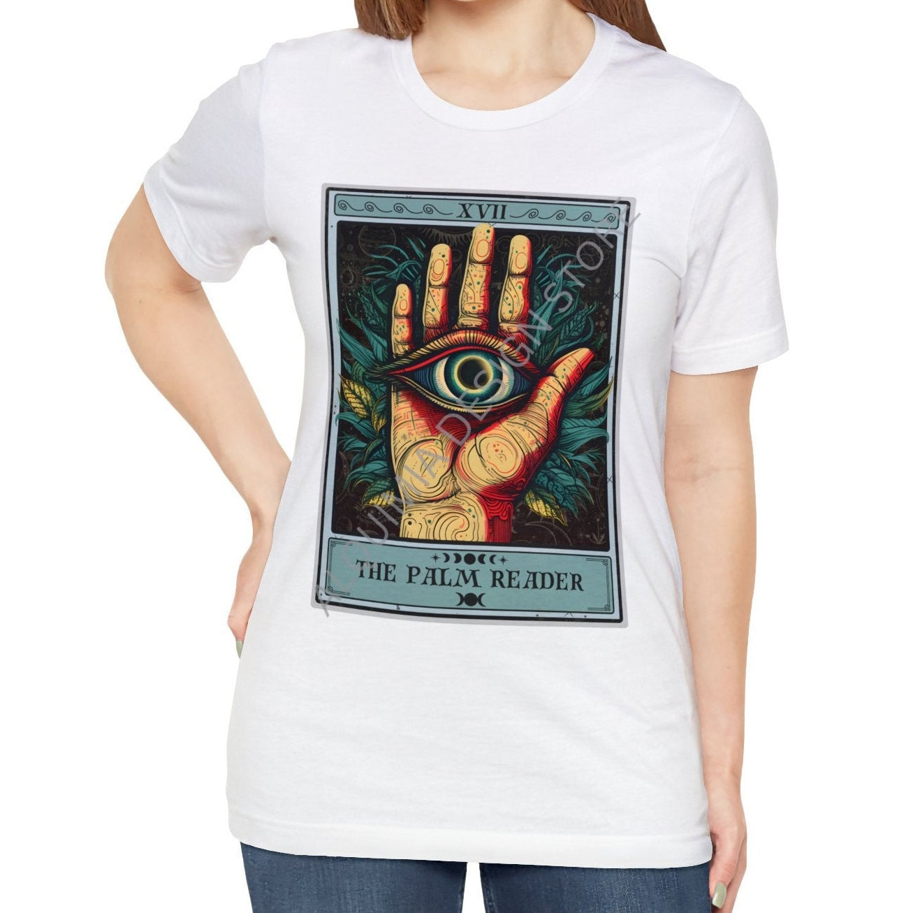 The Palm Reader Tarot Card Shirt, Psychic